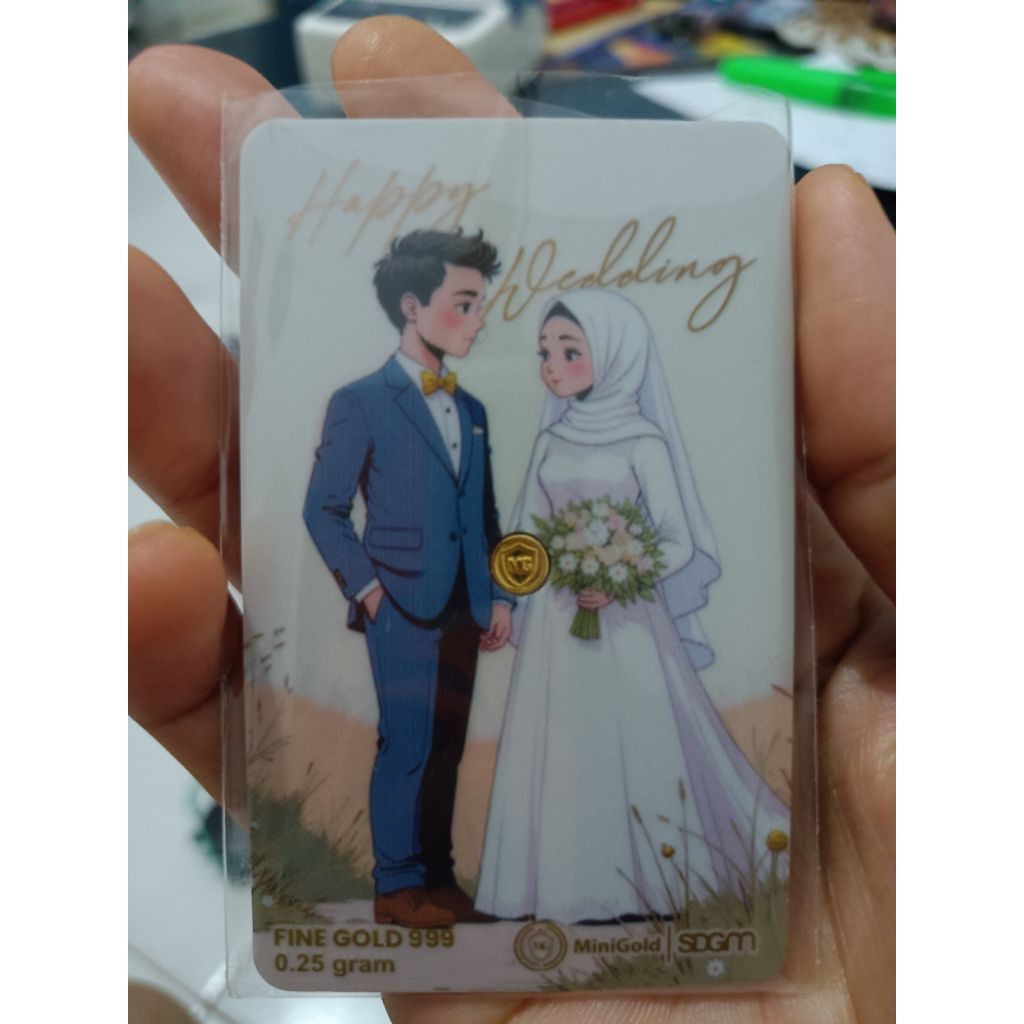 Gift Series minigold Wedding