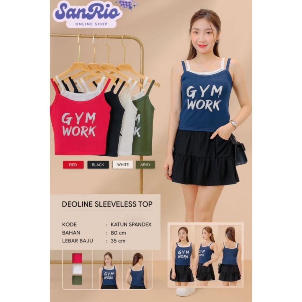DEOLINE SLEEVELESS TOP
