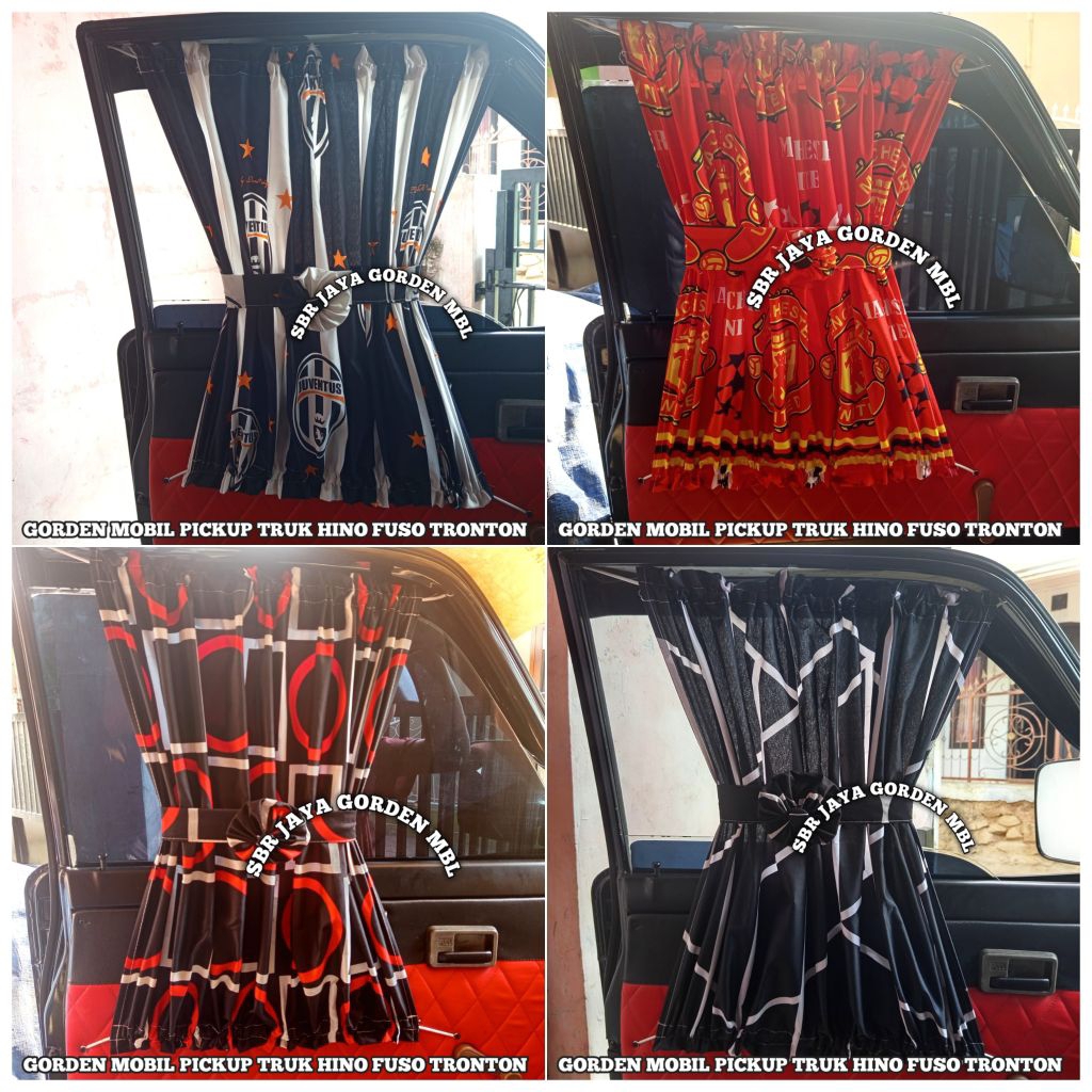 gorden mobil pickup Truk Hino Fuso tronton Hino500/ tirai mobil kaca samping/kain gorden pintu mobil
