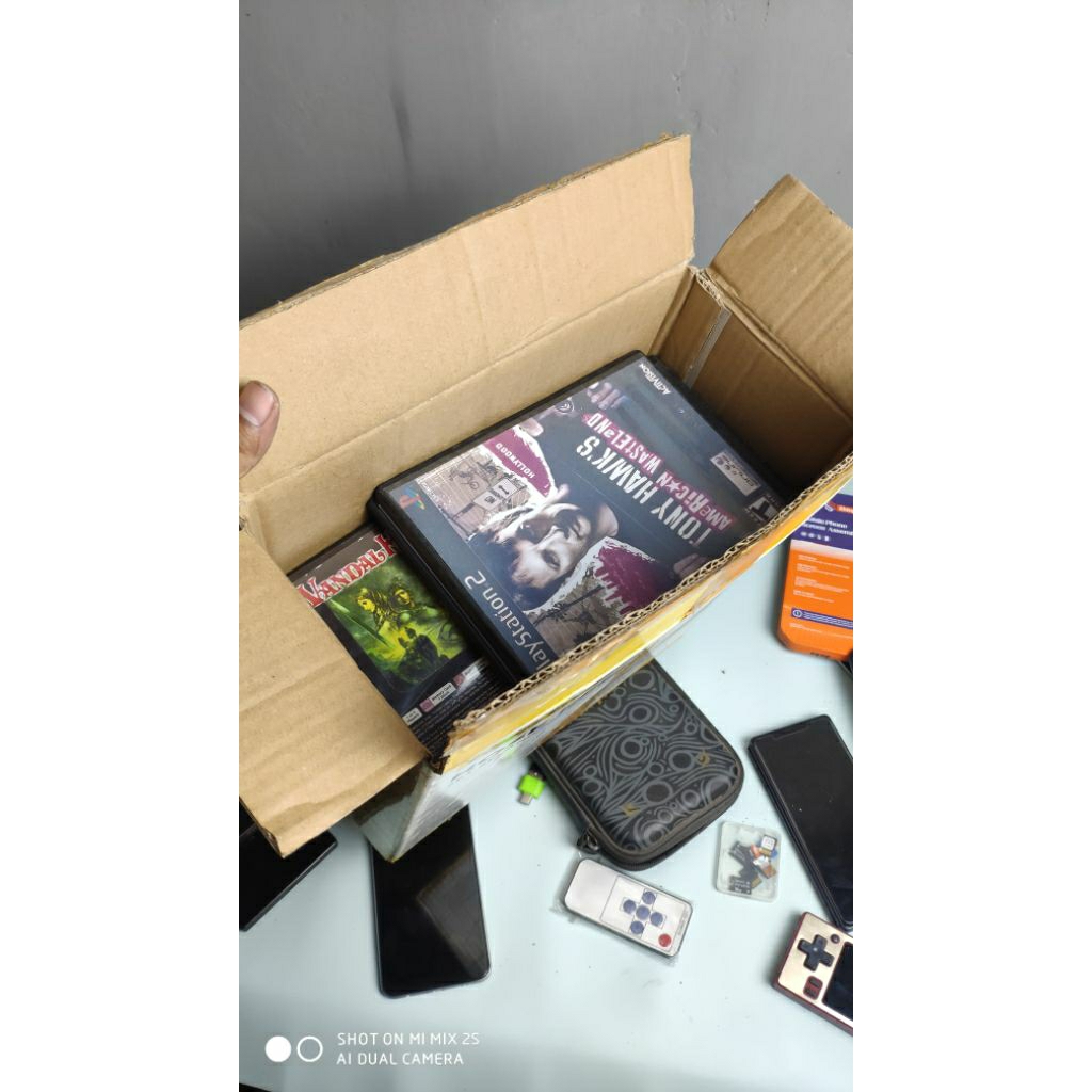 Kaset PS1 dan PS2 Rusak Campur