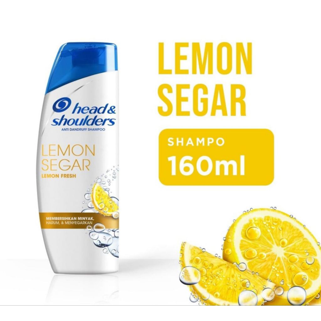 Head and Shoulder Shampoo Lemon Fresh 160ml