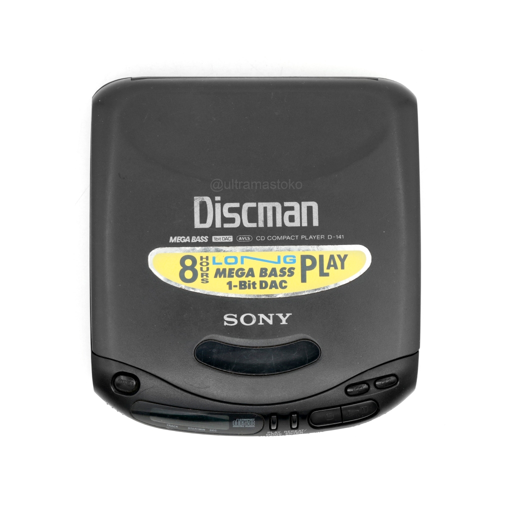 Pemutar CD Portable SONY Discman D-141 - CD Player