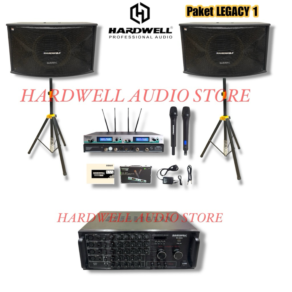 Paket Soundsystem Hardwell / Paket Sound Hardwell / Paket Sound Karaoke Hardwell Original (LEGACY SE