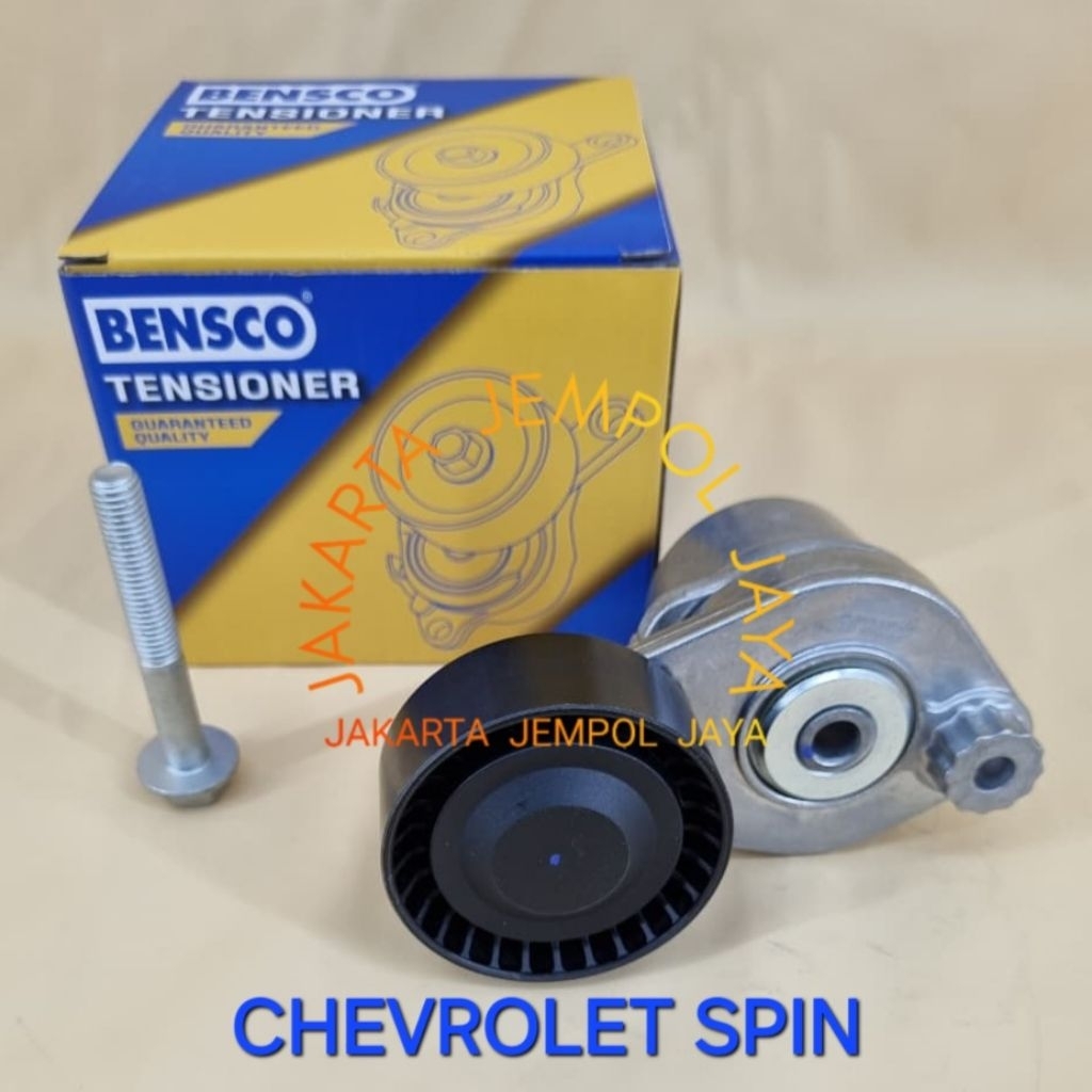 TENSIONER VAN BELT CHEVROLET SPIN 1.5 / TENSIONER ASSY CHEVROLET SPIN ORIGINAL BENSCO 25183297