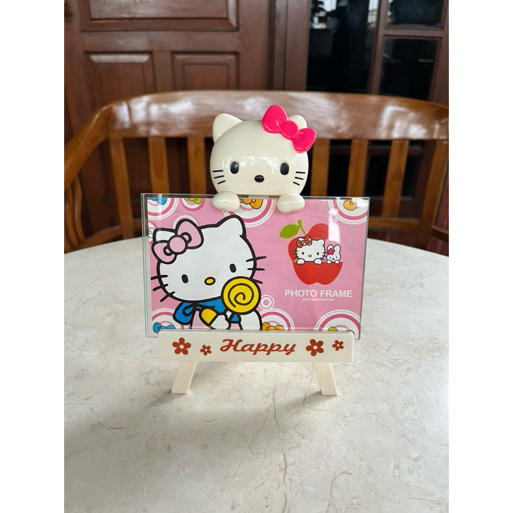 Frame Foto Figura Bingkai Foto Karakter Hello Kitty Bingkai Kaki Besar 4R