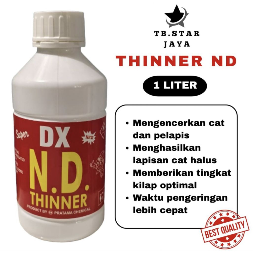 THINNER ND 1Liter - Thinner Serba Guna