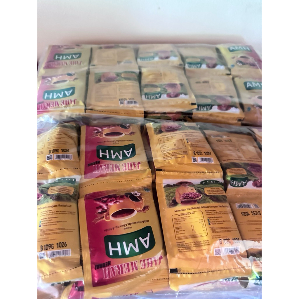 AMH Jahe merah renceng