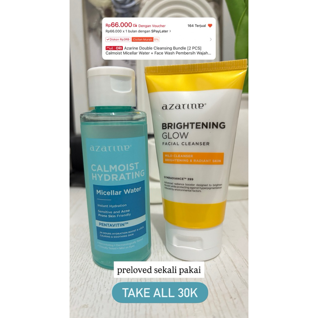 azarine face wash & makeup remover