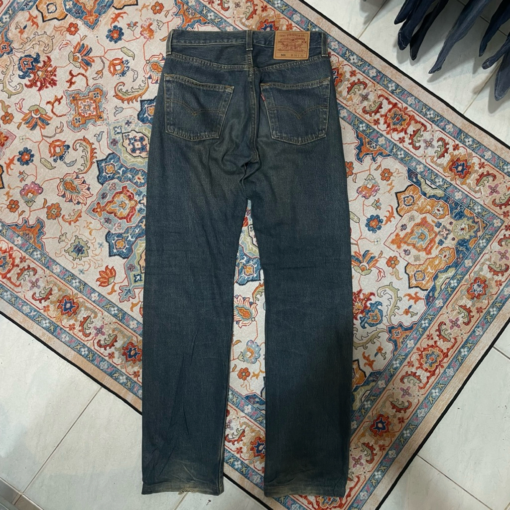 CEK DEKSRIPSI SEBELUM CO Vintage 90s 🇺🇸 Brand 501 Celana Panjang Jeans Denim Pria Cowok Reguler Fit 