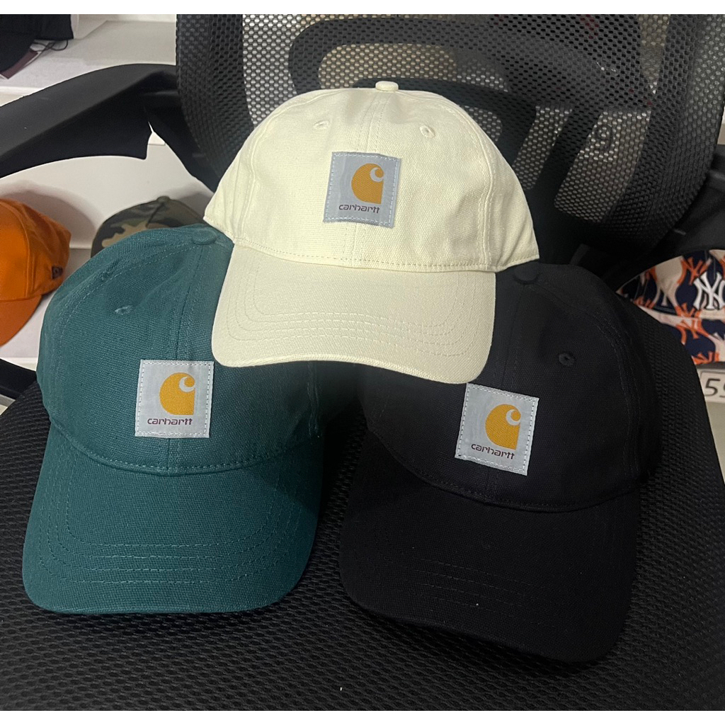 Topi baseball carhartt wip kanvas keong 01
