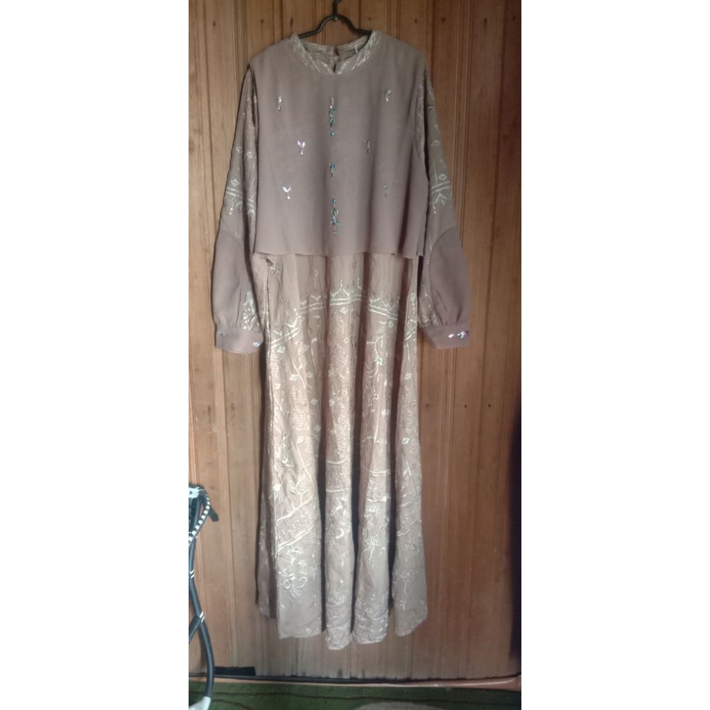 GAMIS BORDIR TAKANA ORI