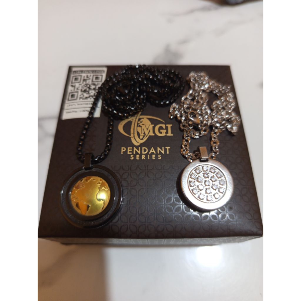 2 kalung MGI pendant ori 100%