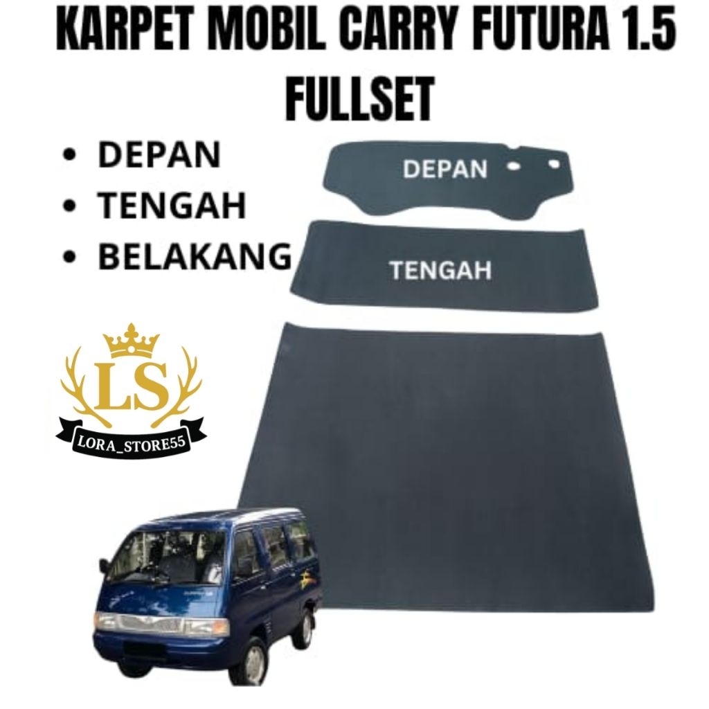 karpet mobil carry Futura 1,5 fullset