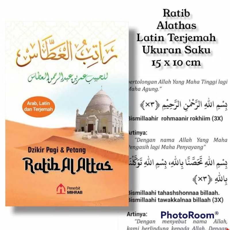Buku Ratib Al Attas Saku A6 Arab Latin Terjemah - Rotib Al Attas - Ratib Al Attas(CMS)
