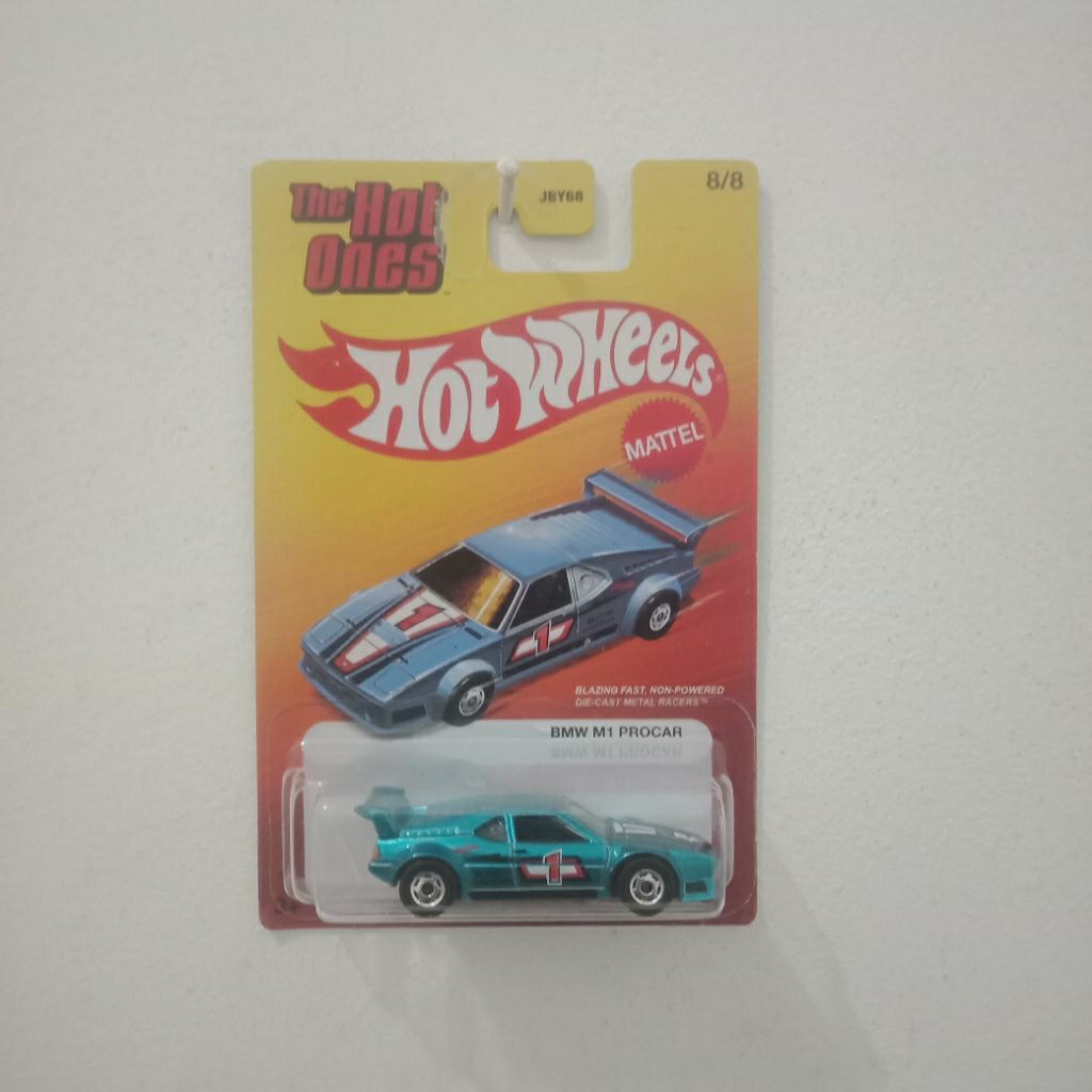 Hotwheels BMW M1 ProCar Hot ones buble minus +packing
