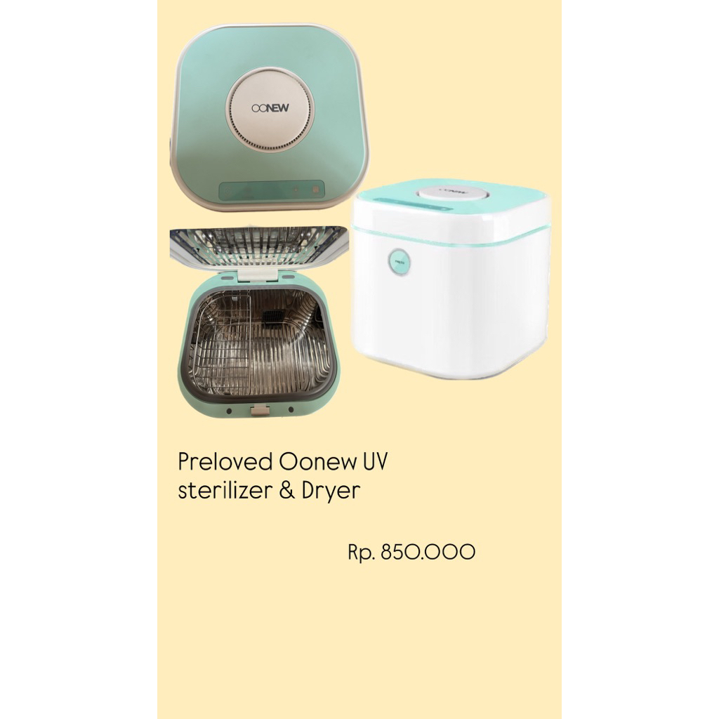 Preloved OONEW UV Dry Sterilizer