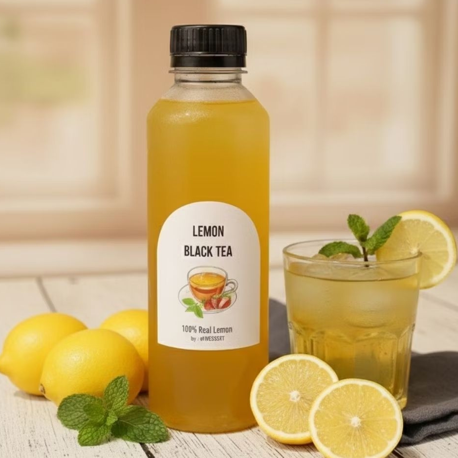 Iced Lemon Tea / Teh Lemon / Lemon Tea [by: oh! DESSERT]