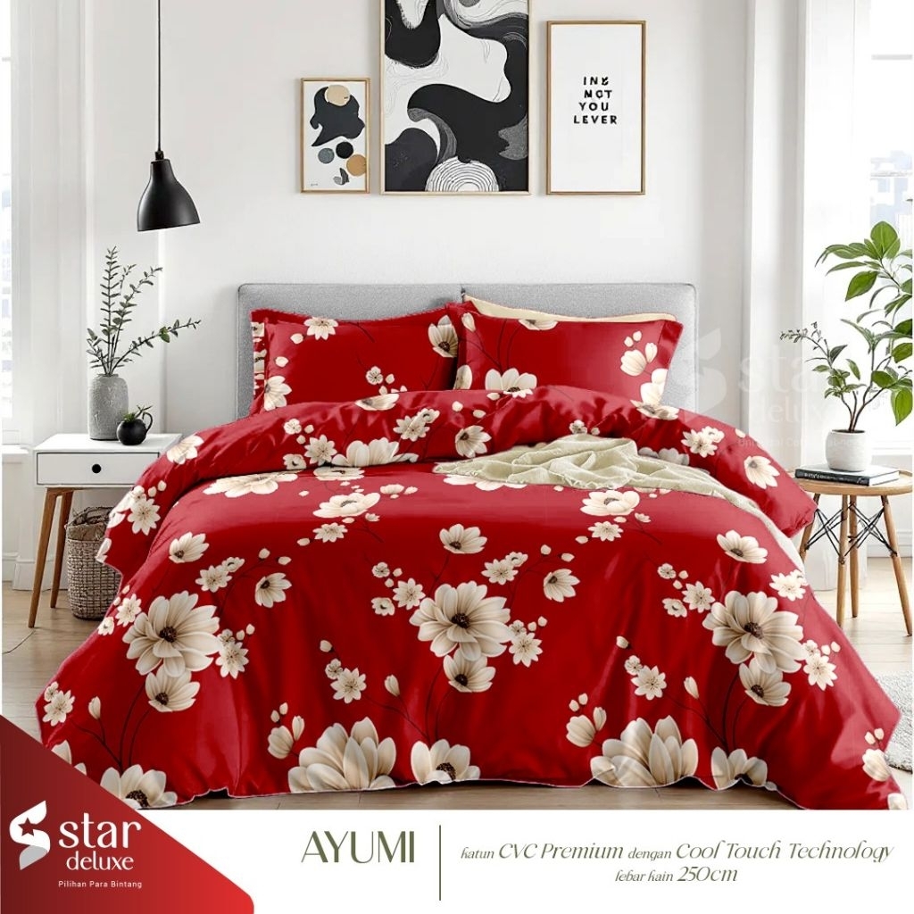 Bahan Kain Sprei Star - Ayumi
