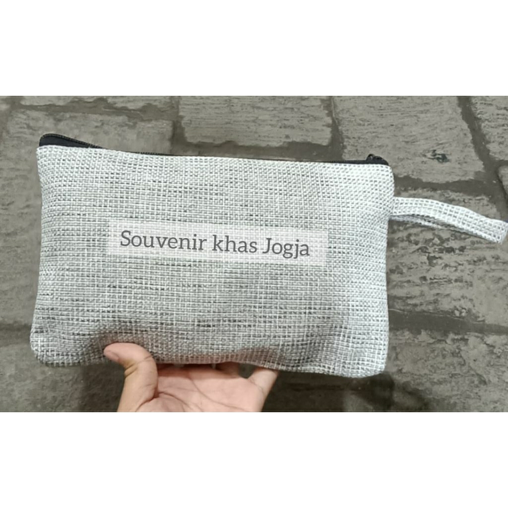 dompet kanvas oleh oleh khas Jogja