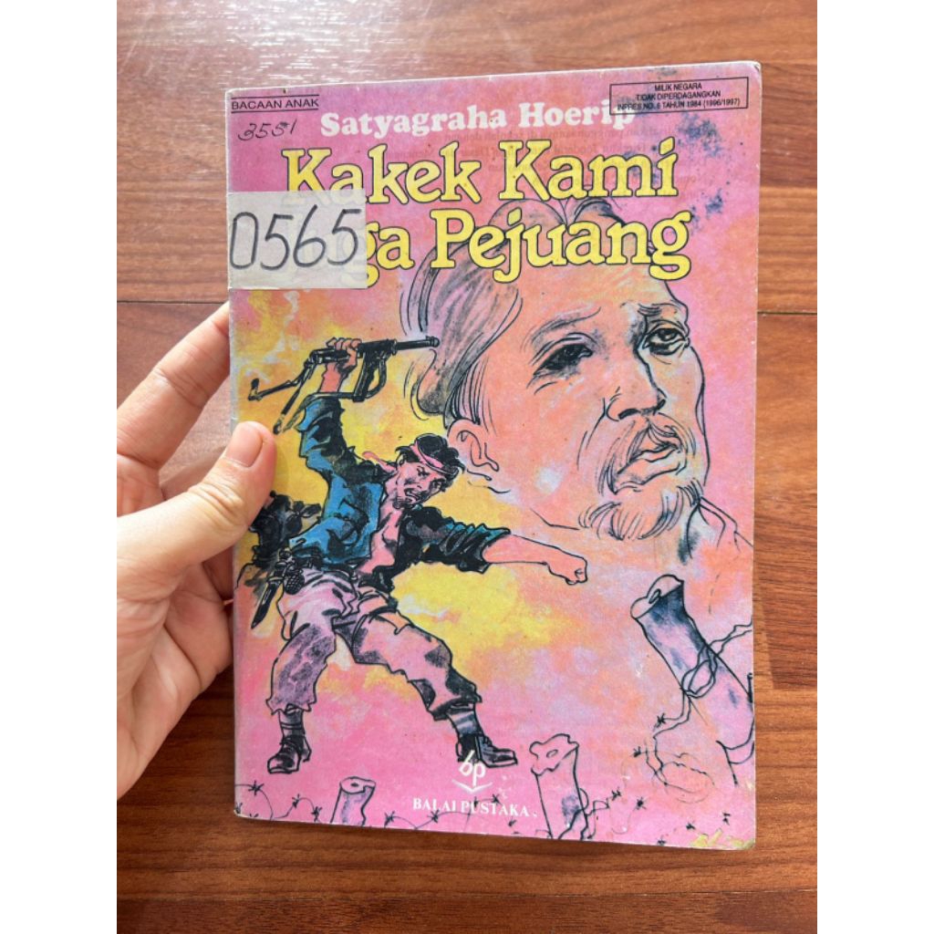 Buku bacaan - Kakek Kami Juga Pejuang thn 1996