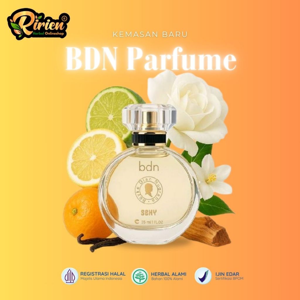 BEST SELLER BDN Parfum Sensual dan BDN Parfum Sexy dr. Boyke 100% Original Halal Wish Surabaya