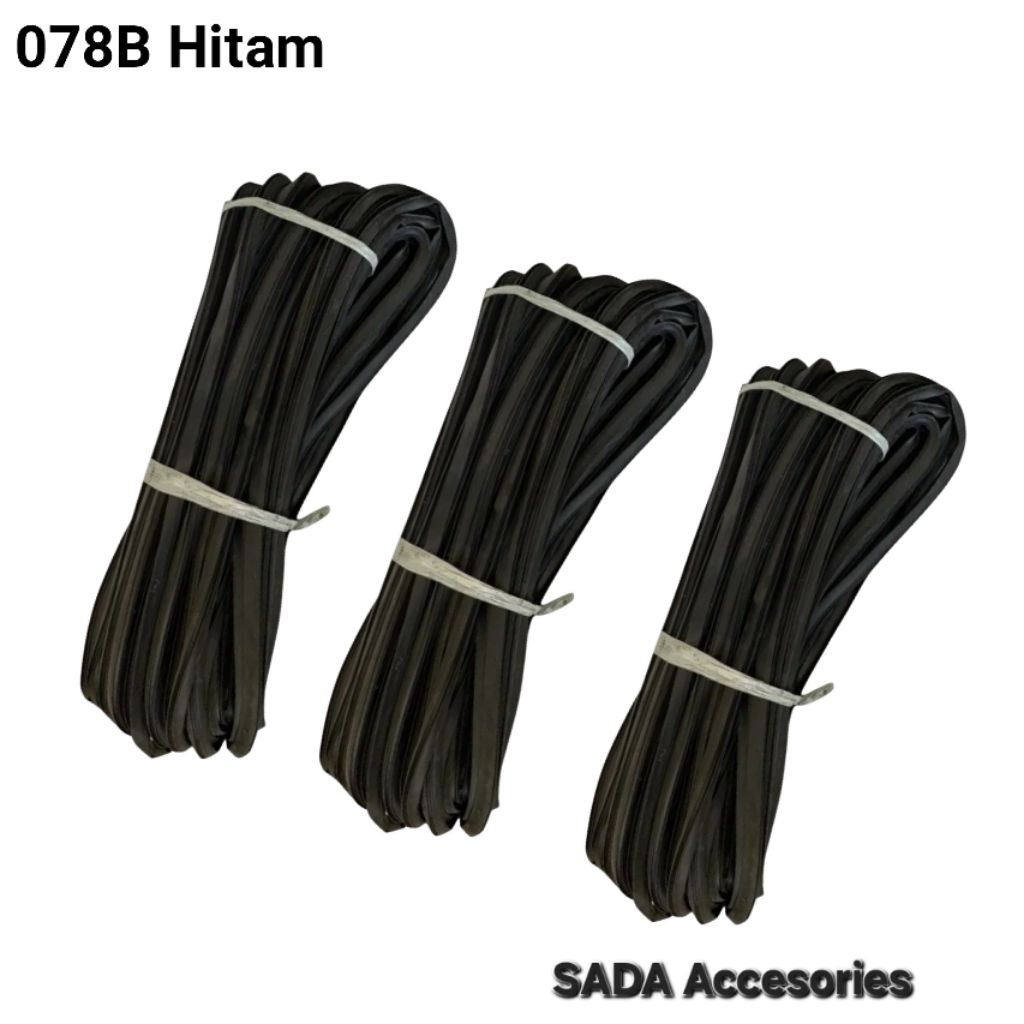 Karet C atau karet kaca mati 078B hitam