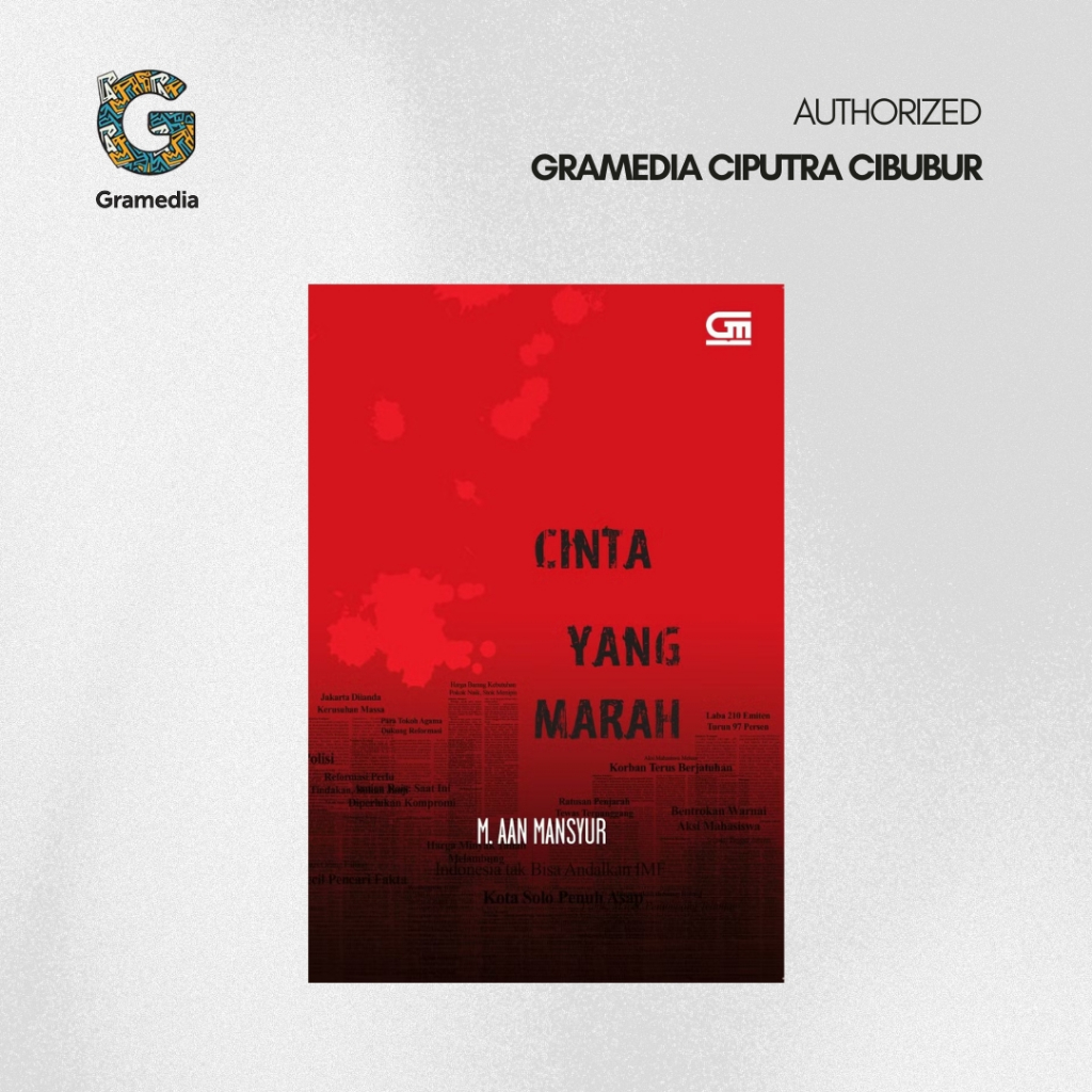 Gramedia Cibubur - Cinta yang Marah (M. Aan Mansyur)