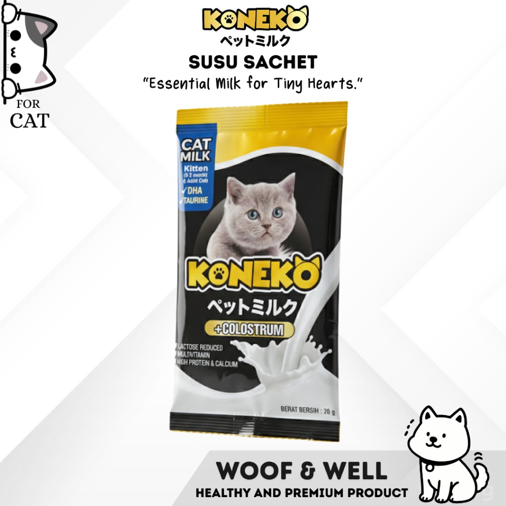 KONEKO Milk Cat Susu Kucing 20g Sachet