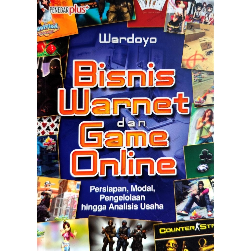 Buku Bisnis warnet dan game online persiapan modal pengelolaan hingga analisis usaha