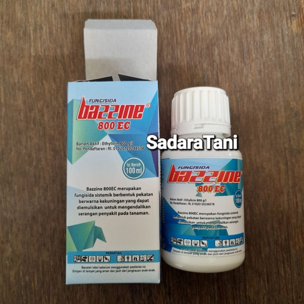Fungisida Bazzine 800EC "100ML YA" Bahan aktif : Ethylicin 800g/l