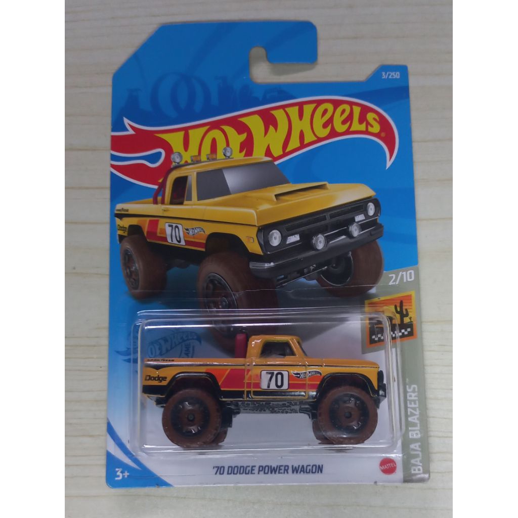 HOT WHEELS 70 DODGE POWER WAGON