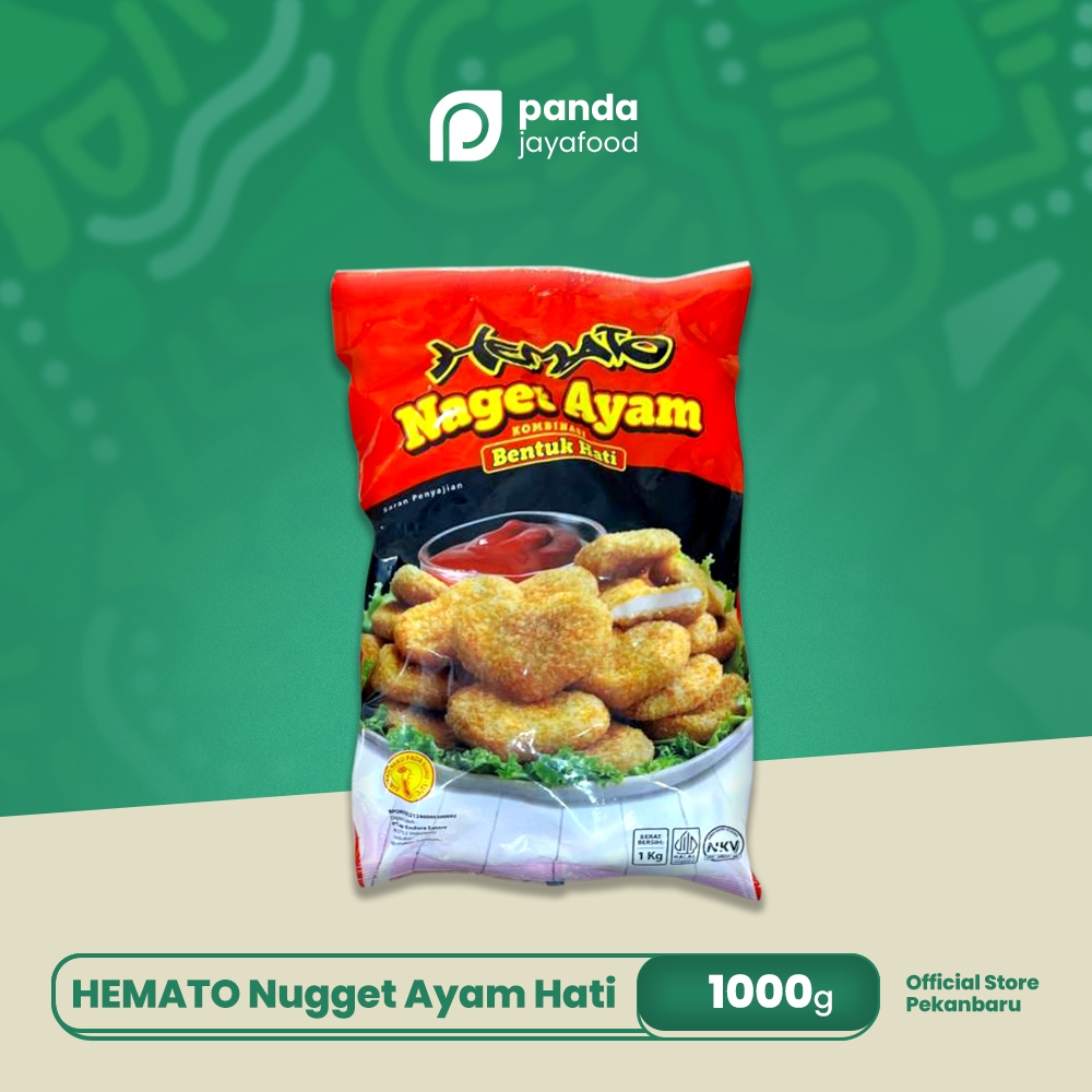 Hemato Nugget Ayam Bentuk Hati 1Kg