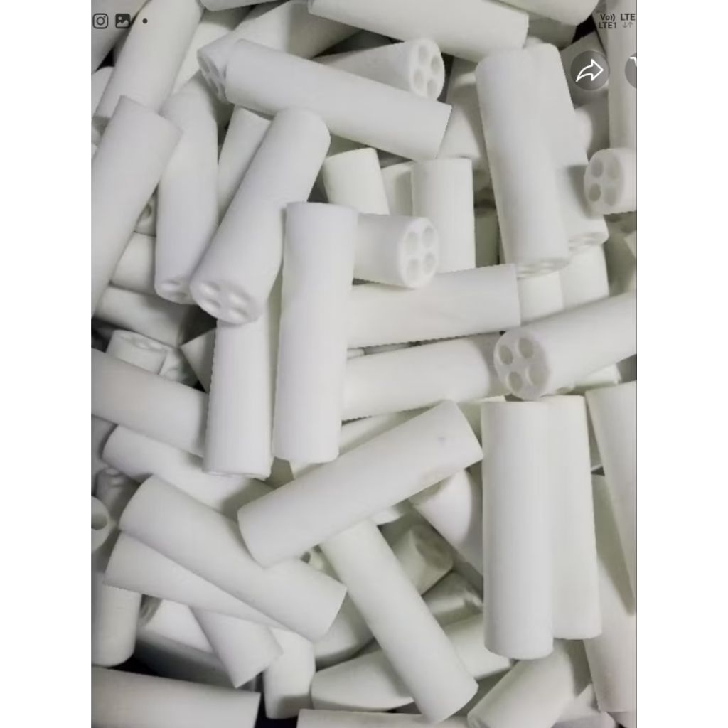 Keramik Ceramic Isolator 4 Lubang 4P