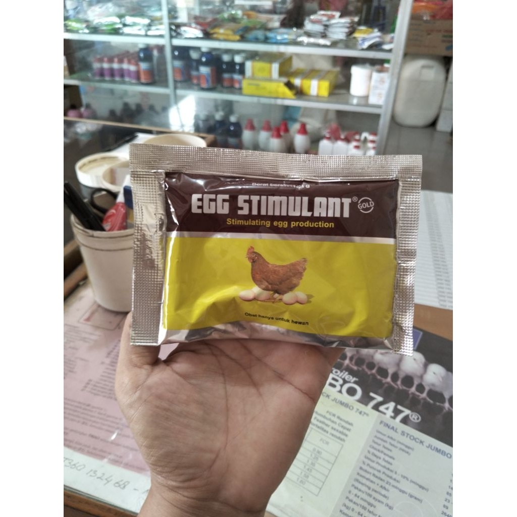 EGG STIMULANT  Perangsang Ayam Petelur, ukuran 100 Gram