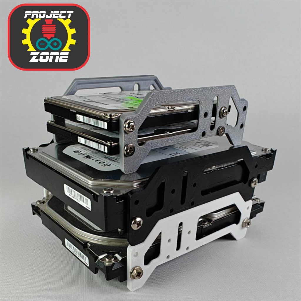 Stand Holder Rak Tumpuk Harddisk Tray untuk HDD 2.5 dan 3.5 inch