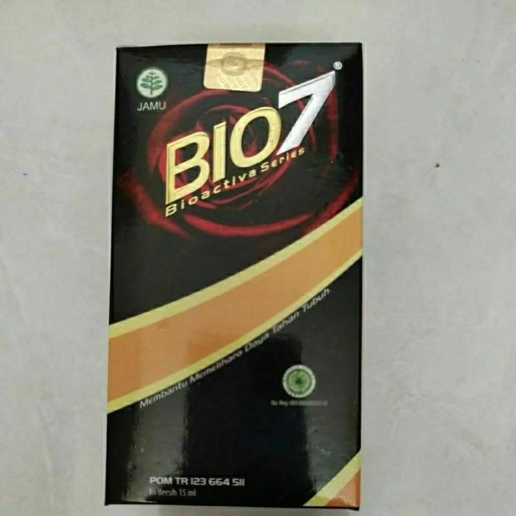 BIO7, BIO SEVEN, BIO7 JAMU TETES HERBAL ALAMI 100% ORIGINAL