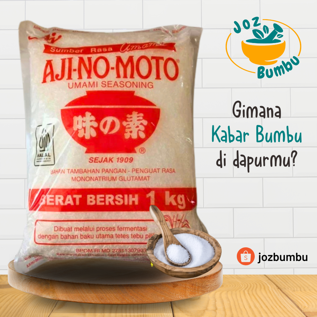 MSG AJINOMOTO 1KG | ORIGINAL AJINOMOTO