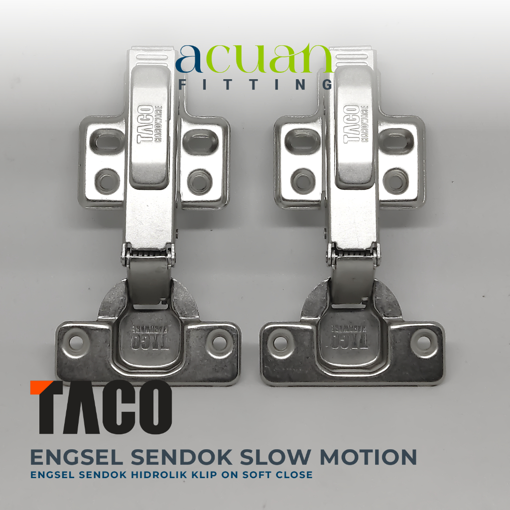 engsel taco | engsel sendok | engsel pintu kitchen set slowmotion soft closing original