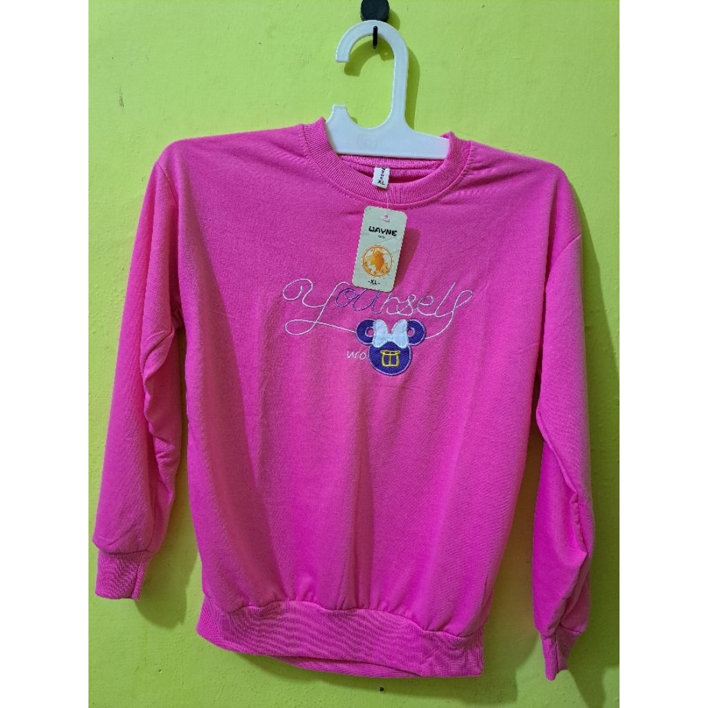 Kaos Anak Lengan Panjang Cewek
