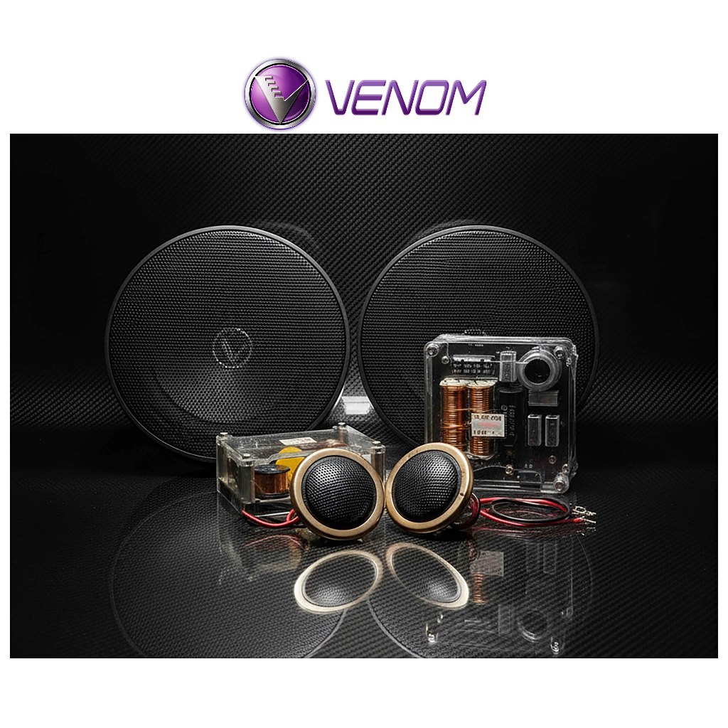 Speaker Split 2-Way Venom Titanium VX-6-T | Audio Mobil Kualitas Premium