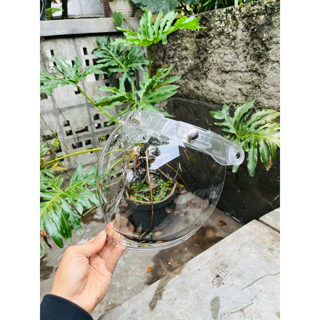 VISOR CEMBUNG BUBBLE /VISOR HELM BOGO/VISOR SLIMHEAD