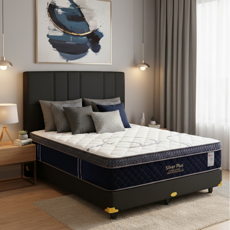 CENTRAL Deluxe Plus - Springbed Central Deluxe Plushtop + Pocket Spring