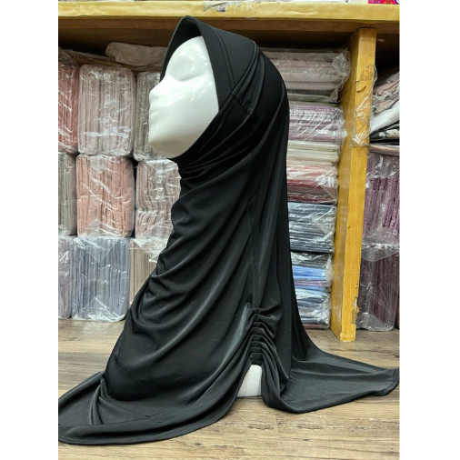hijab kerudung Bergo Sport Kerut Samping ,Bergo Harian,Hijab Harian, Bergo Rumanah bahan halus dan n
