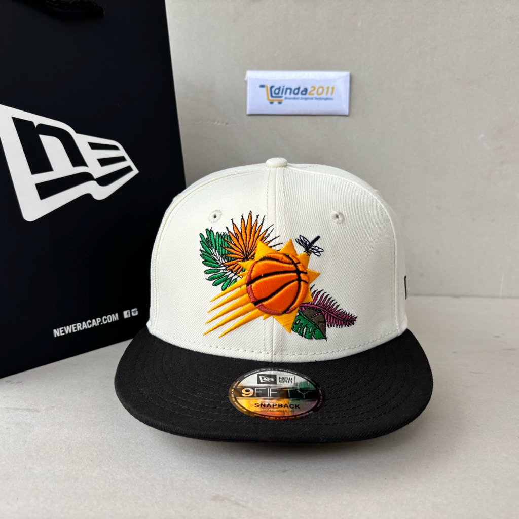Topi NEW ERA 9Fifty N.B.A FLORAL PHOENIX SUNS  Original Resmi