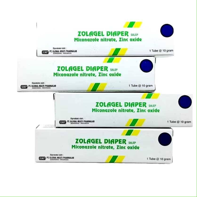 ZOLAGEL DIAPER SALEP 10 GRAM ( salep ruam popok bayi dan dewasa )