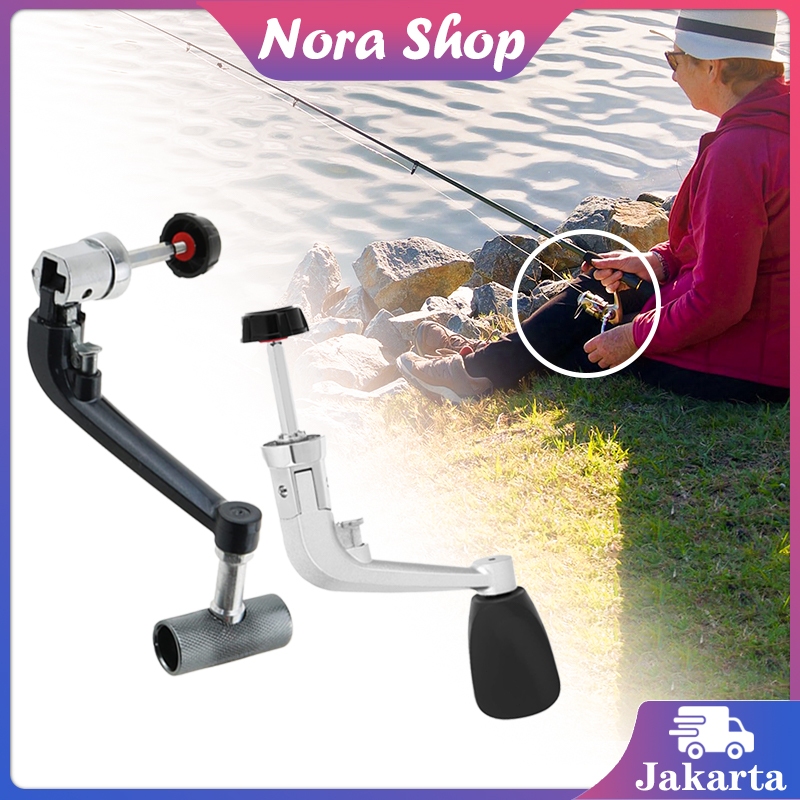 Engkol Handle Pancing / Andle Reel Universal / Handle Engkol Lipat Reel Ril Pancing Metal
