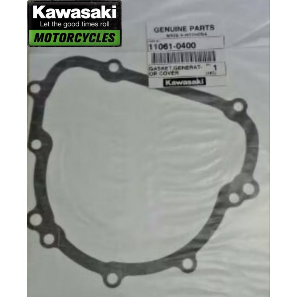 Paking Blok Bak Magnet Magnit Kiri KLX 150 Asli BARU Kawasaki