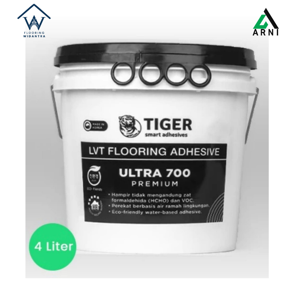 Lem Vinyl Putih Tiger / Lem Perekat Vinyl Flooring 4L