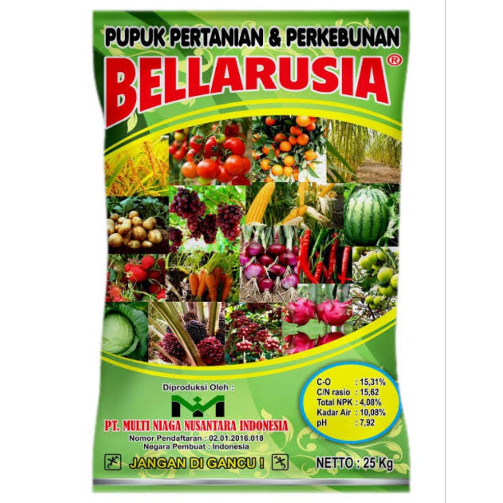 Pupuk organik Bellarusia 1 kg repack (memperbesar buah)