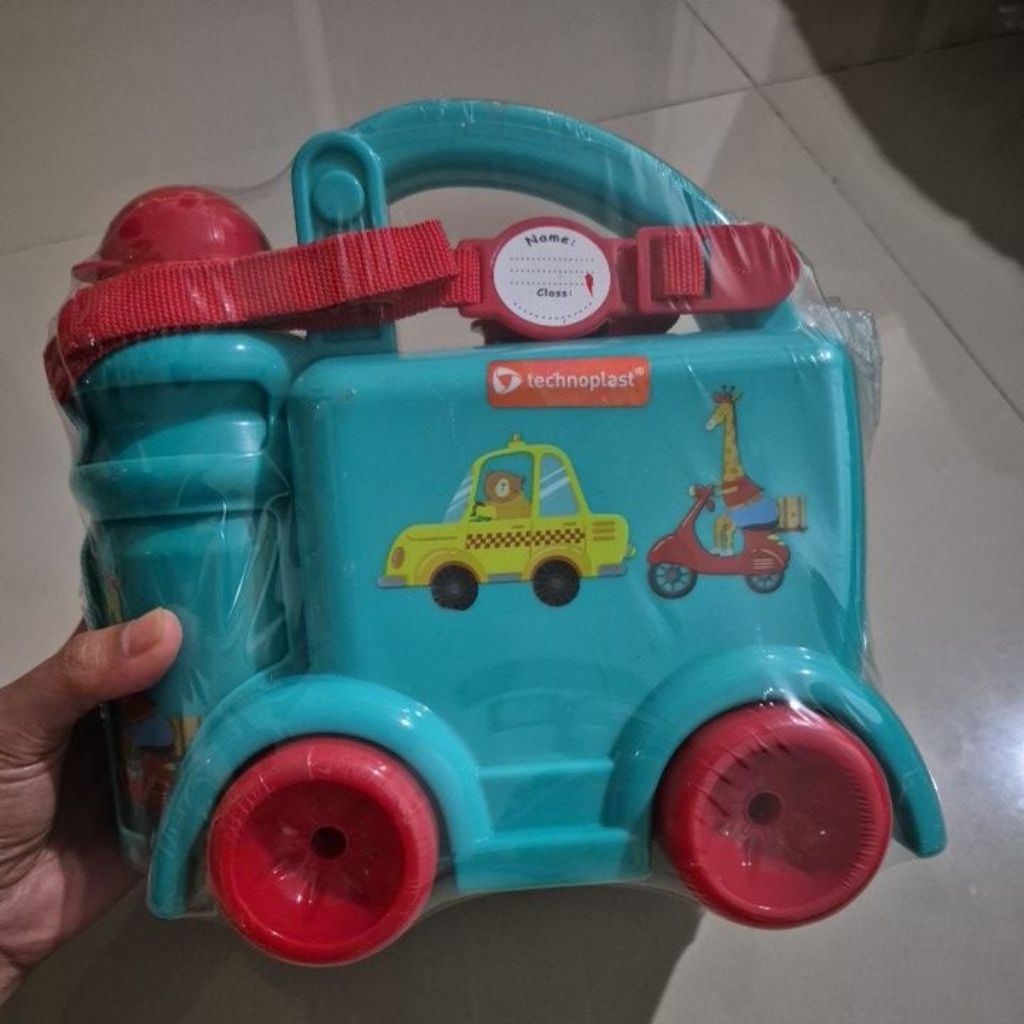 Technoplast Paket Bekal SCHOOL BOX Prof Girraffe Driver